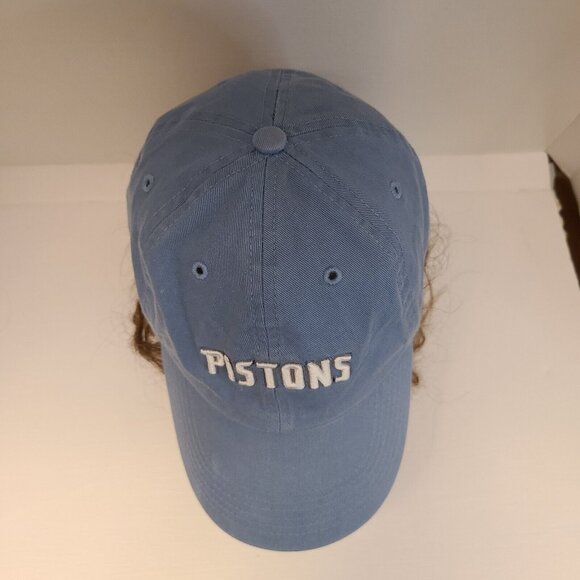 Vintage Pistons Basketball NBA Snapback Hat - Picture 5 of 8